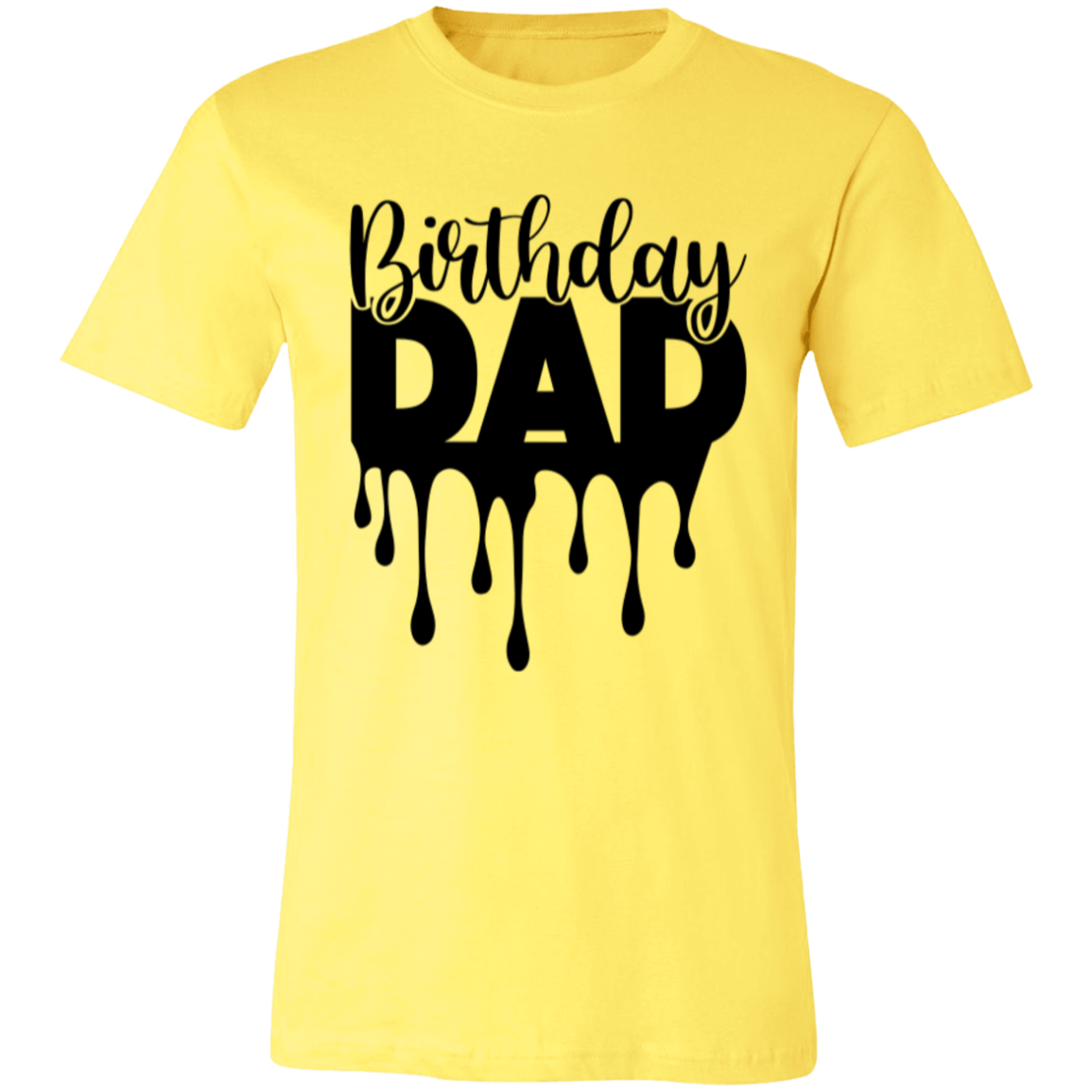 Birthday Dad Unisex Jersey Short-Sleeve T-Shirt