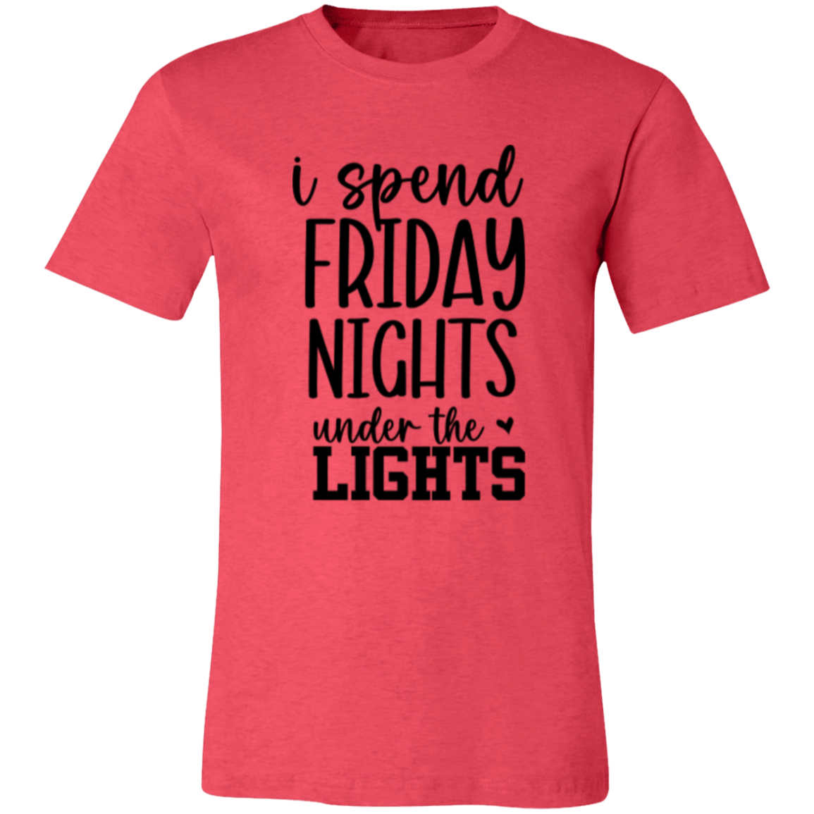 Friday Nights Under the Lights - Unisex Jersey Short-Sleeve T-Shirt