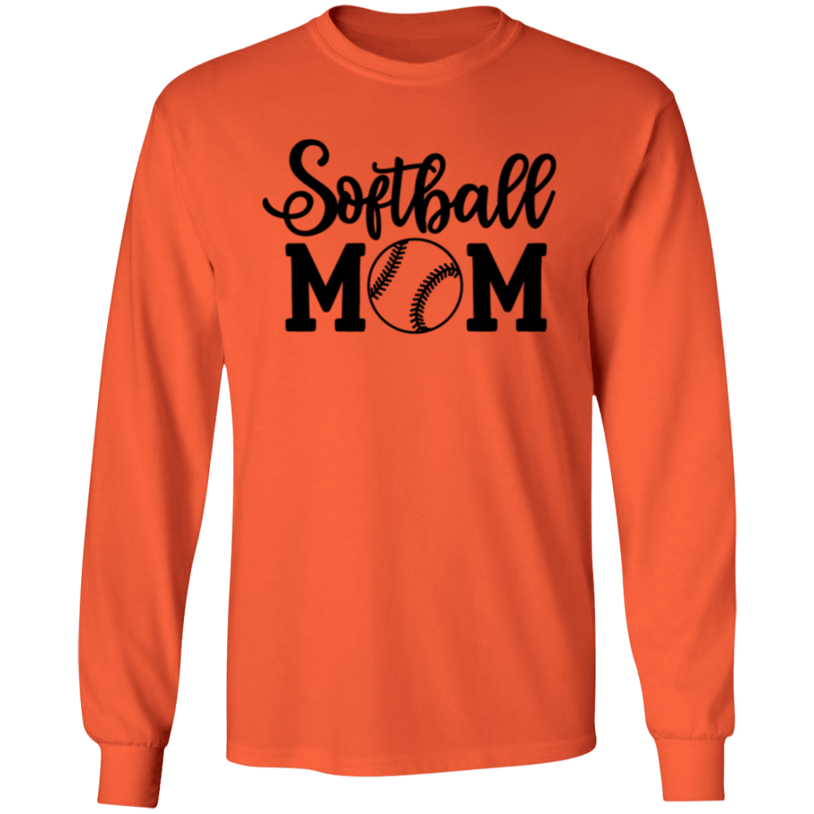 Softball Mom - Long Sleeve T-Shirt 5.3 oz.