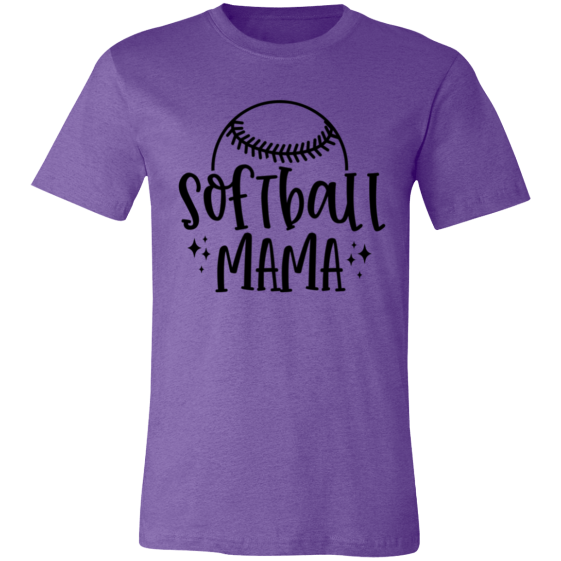 Softball MAMA - Unisex Jersey Short-Sleeve T-Shirt