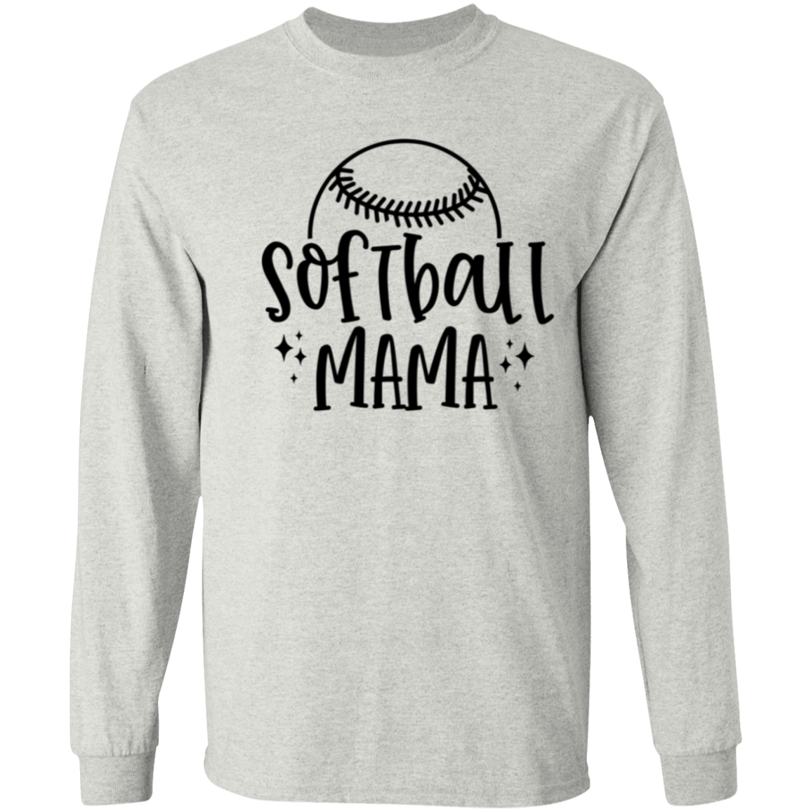 Softball MAMA - Long Sleeve T-Shirt 5.3 oz.