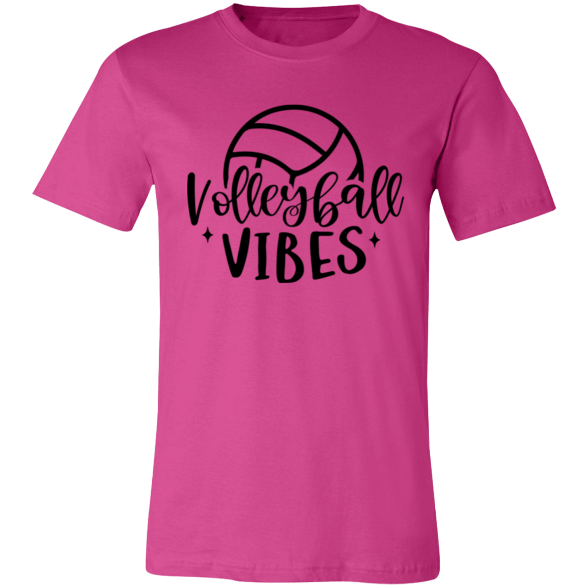 Volleyball Vibes Unisex Jersey Short-Sleeve T-Shirt