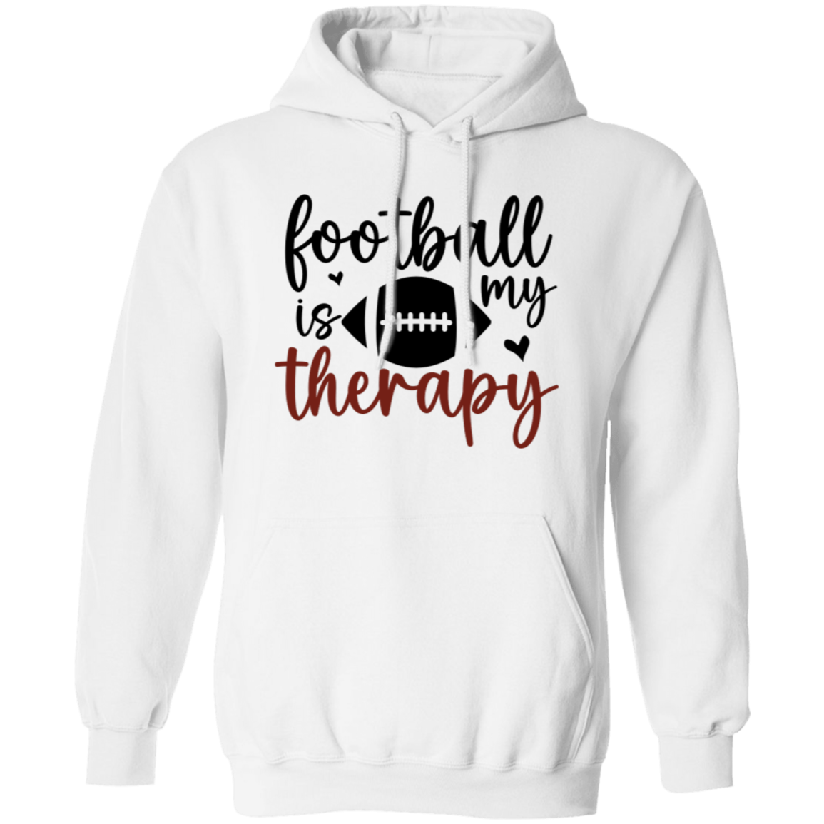 Football Is My Therapy - Pullover Hoodie