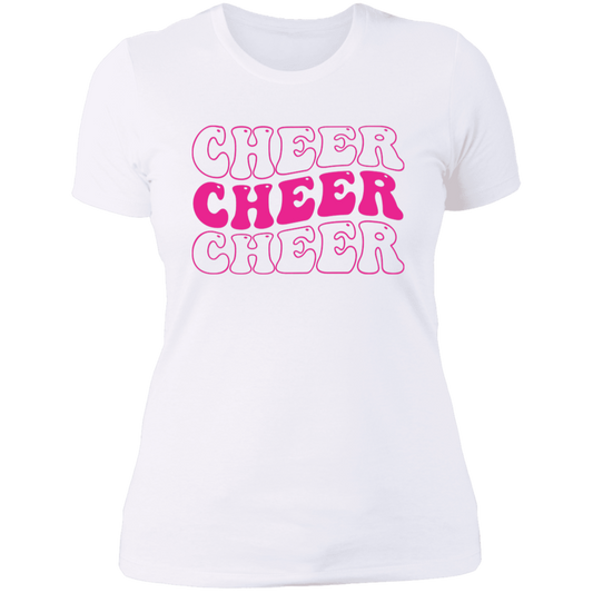 Cheer Cheer Cheer - Ladies' Boyfriend T-Shirt