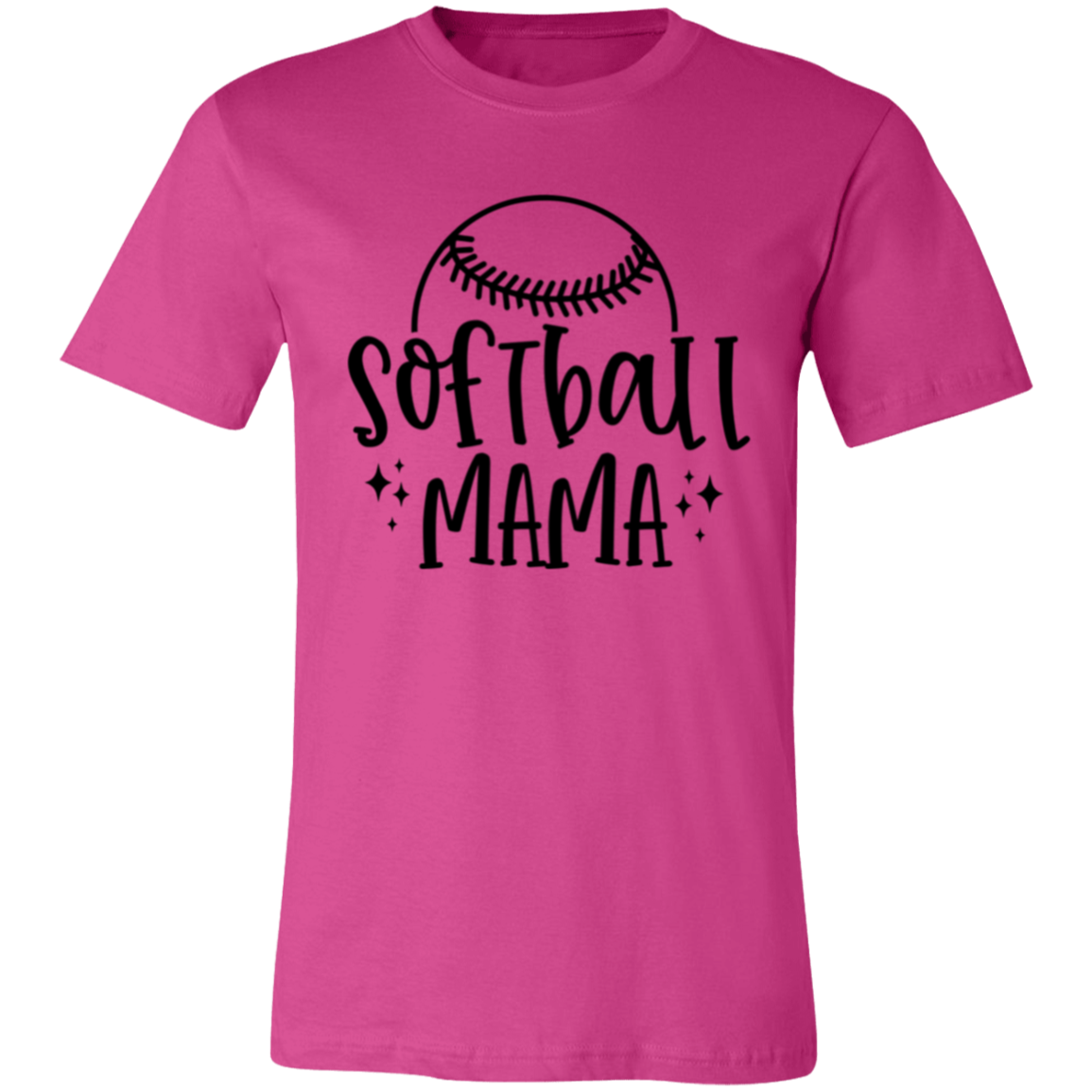 Softball MAMA - Unisex Jersey Short-Sleeve T-Shirt