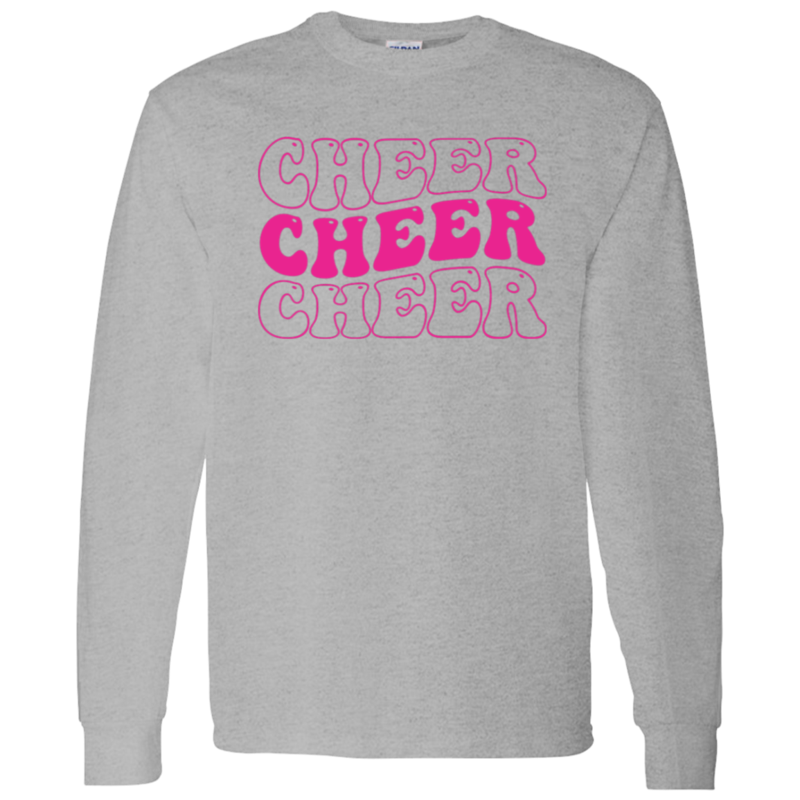 Cheer Cheer Cheer - LS T-Shirt 5.3 oz.