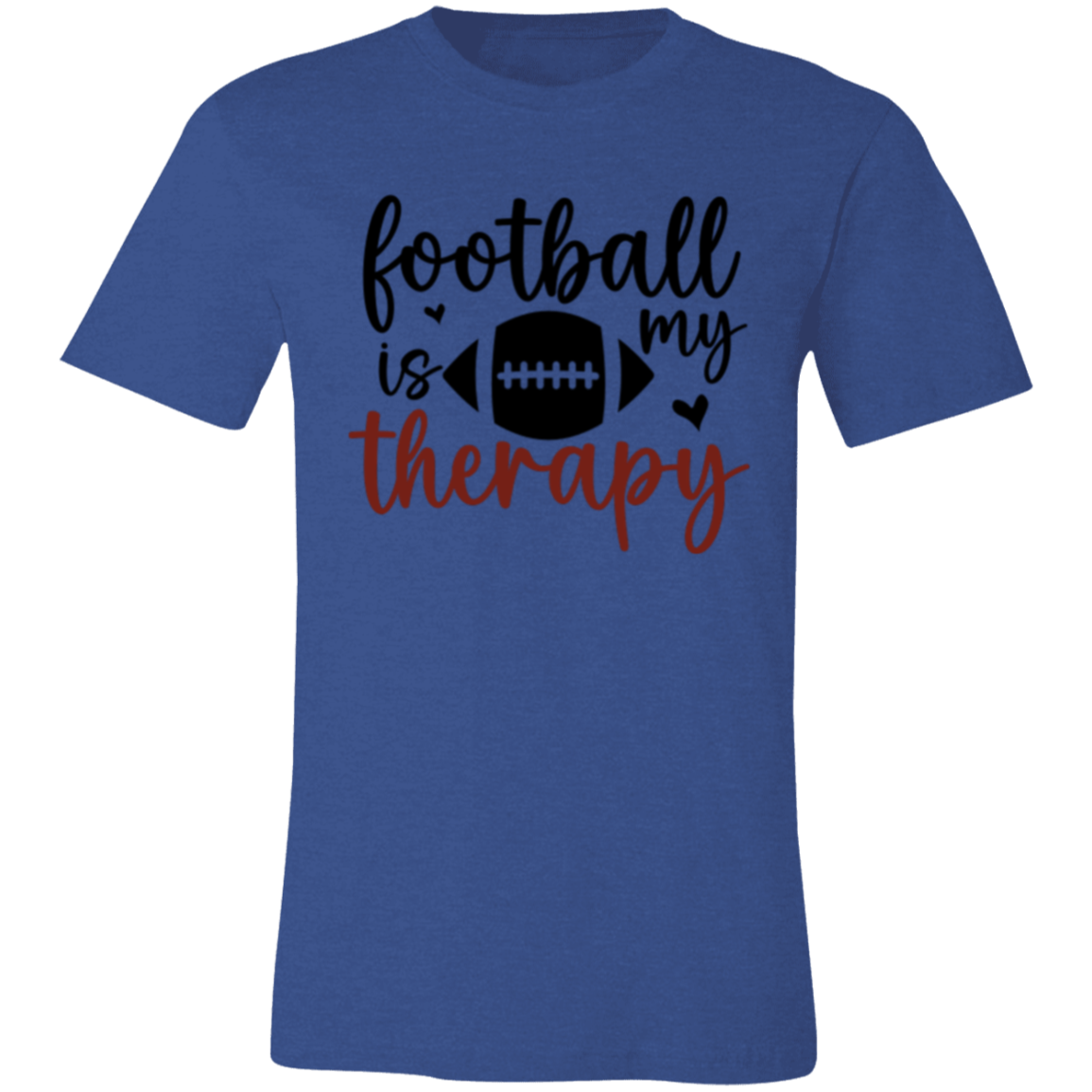 Football is My Therapy - Unisex Jersey Short-Sleeve T-Shirt