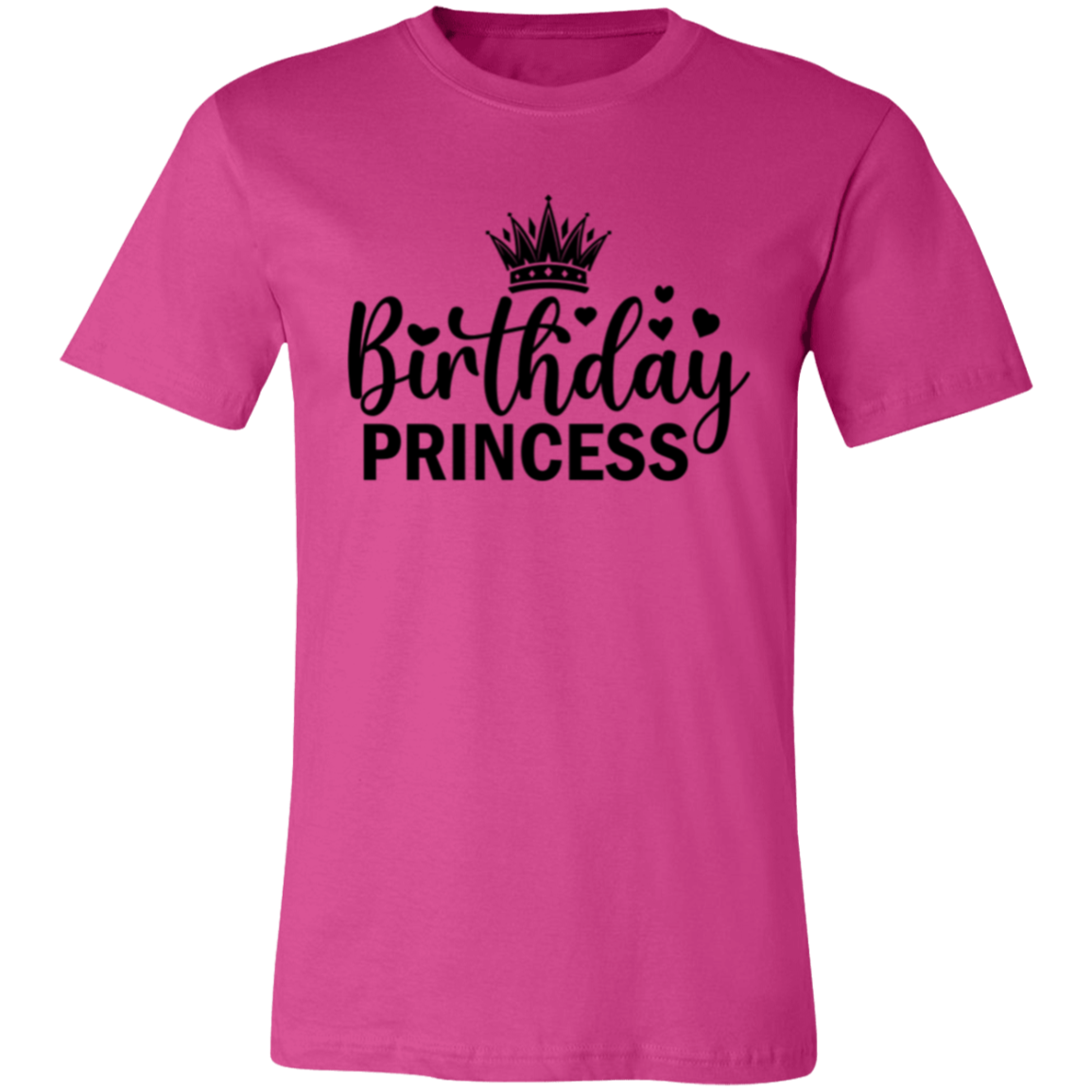 Birthday Princess Unisex Jersey Short-Sleeve T-Shirt