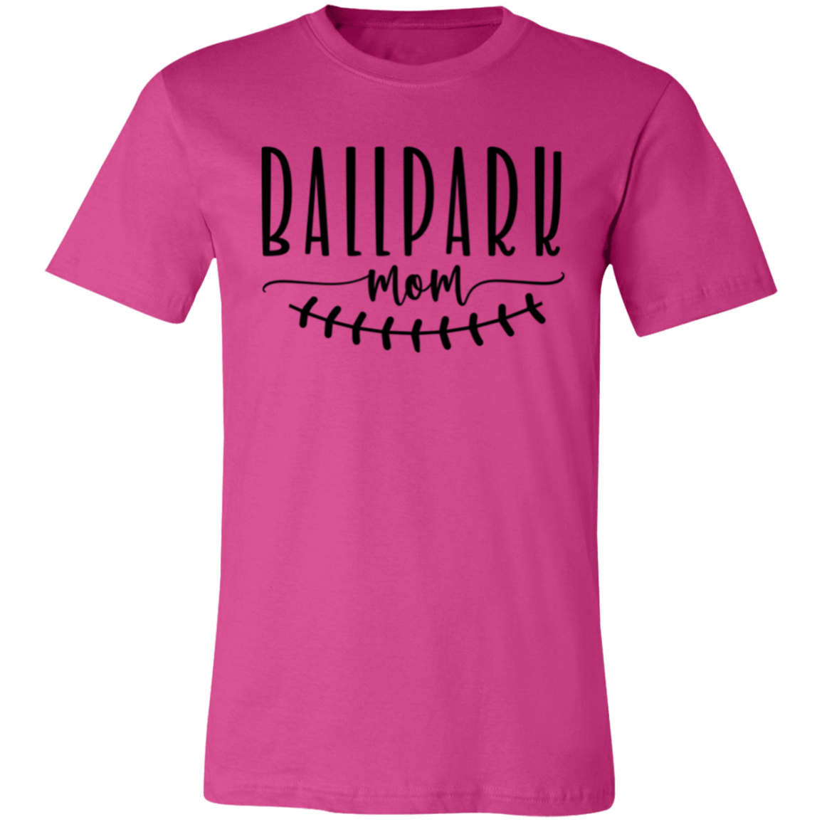 Ballpark Mom - Unisex Jersey Short-Sleeve T-Shirt