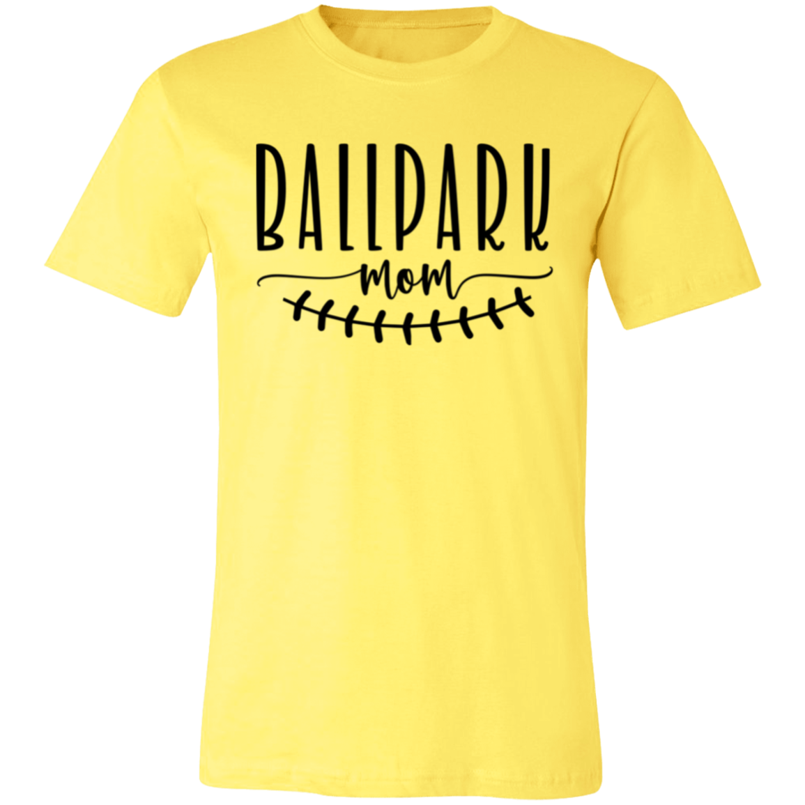 Ballpark Mom - Unisex Jersey Short-Sleeve T-Shirt