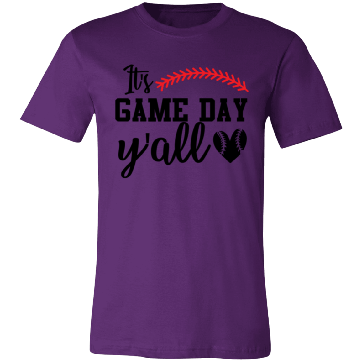 It's Game Day Y'all - Unisex Jersey Short-Sleeve T-Shirt