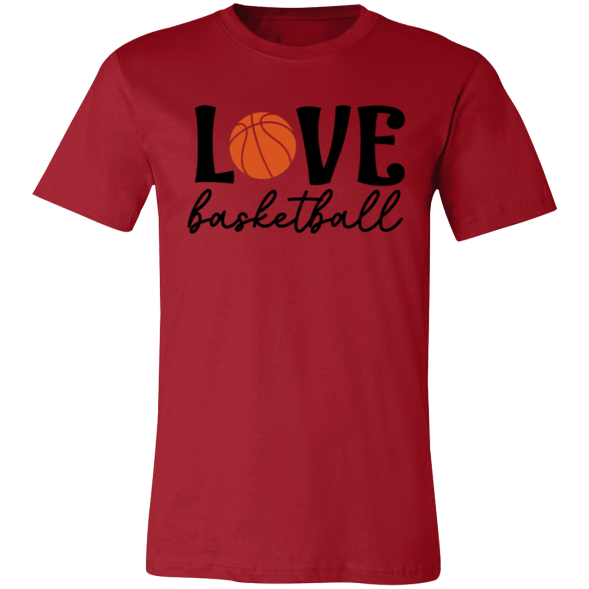 LOVE Basketball - Unisex Jersey Short-Sleeve T-Shirt