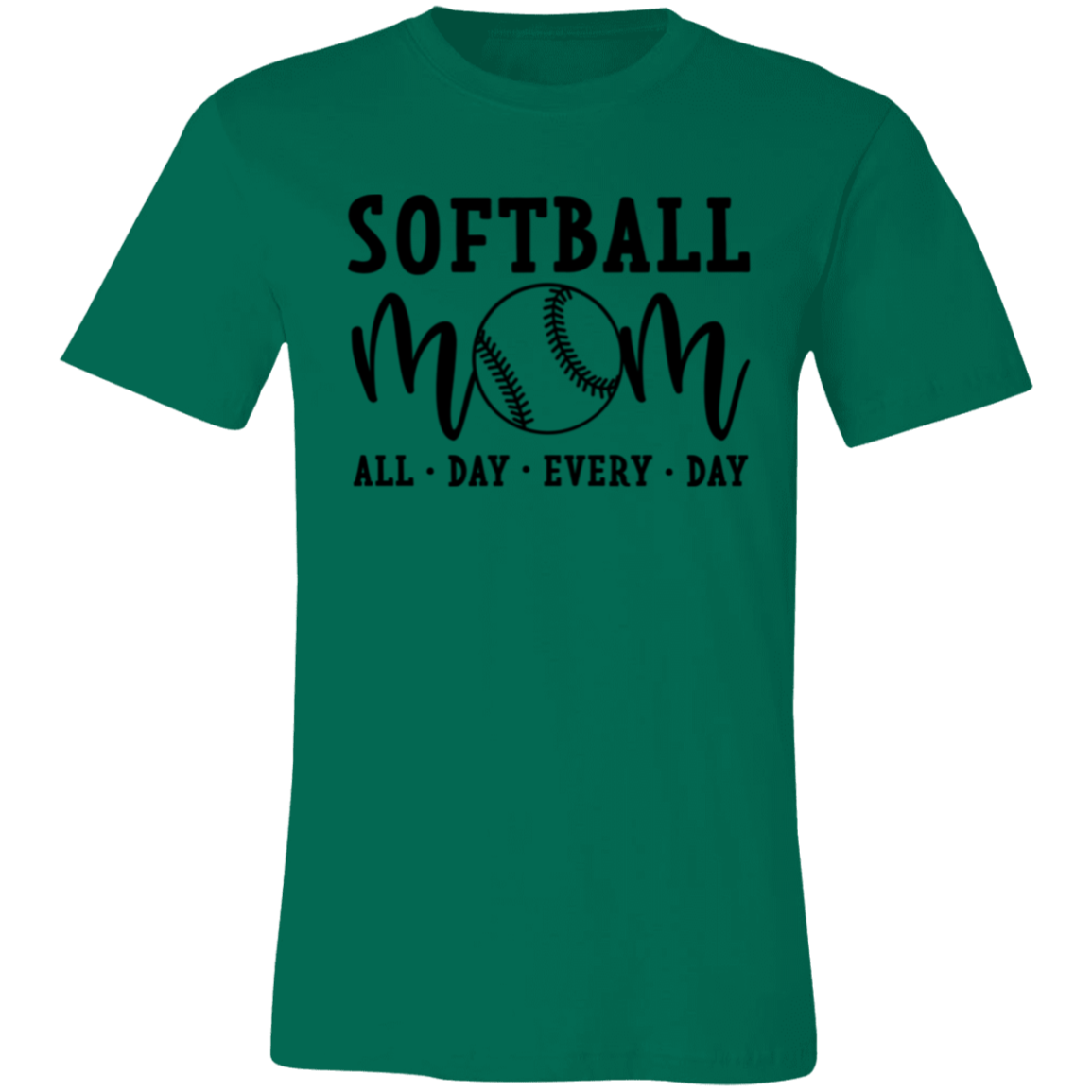 Softball Mom - Unisex Jersey Short-Sleeve T-Shirt