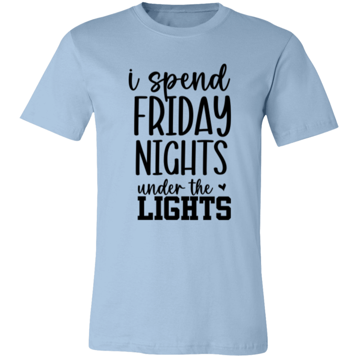 Friday Nights Under the Lights - Unisex Jersey Short-Sleeve T-Shirt