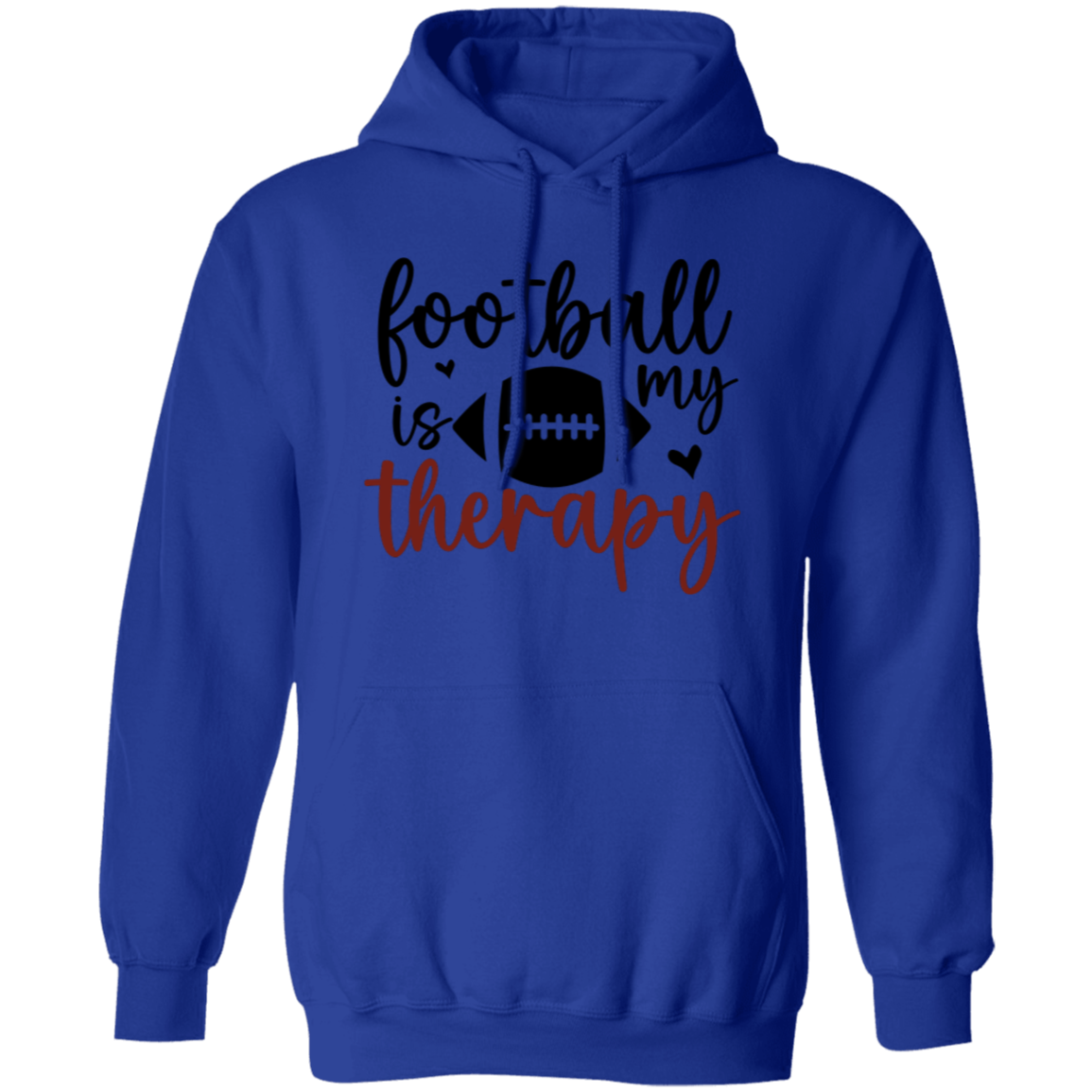 Football Is My Therapy - Pullover Hoodie