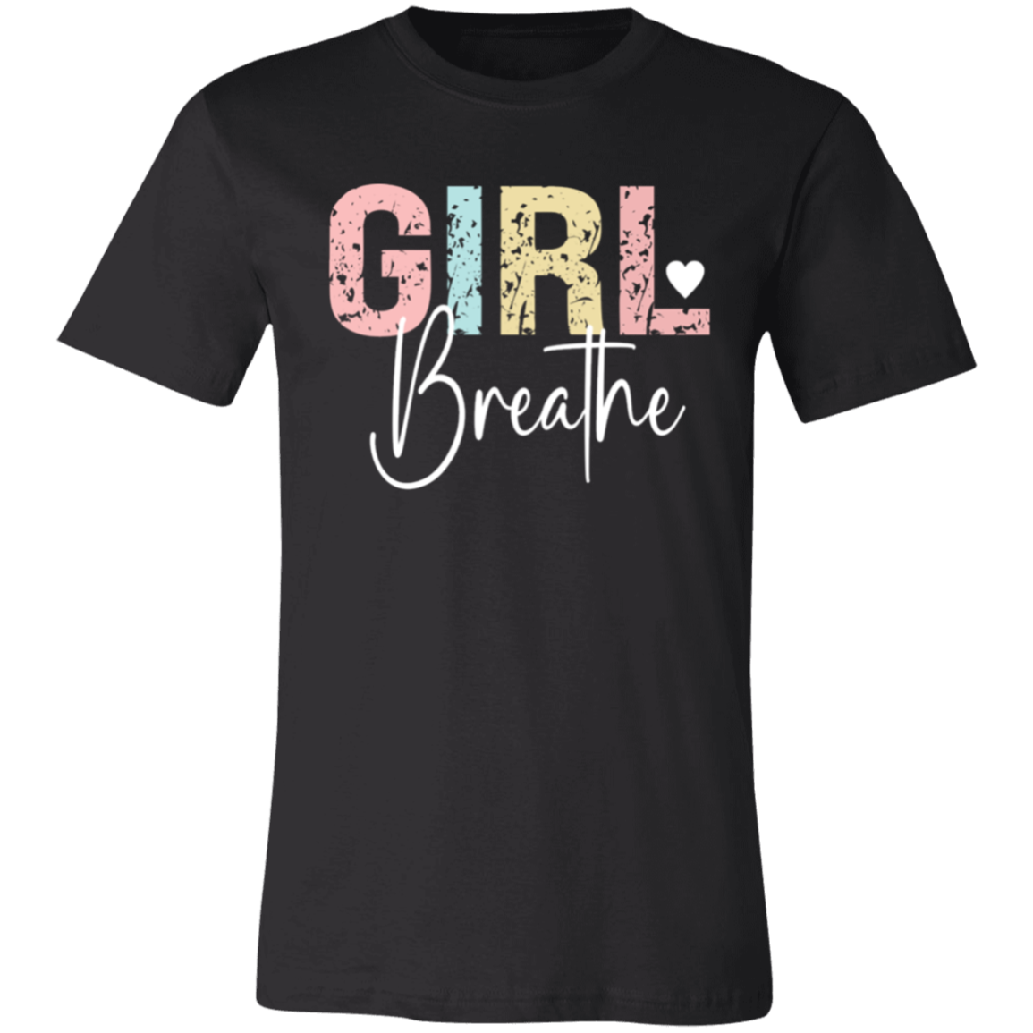 GIRL Breathe - Unisex Jersey Short-Sleeve T-Shirt