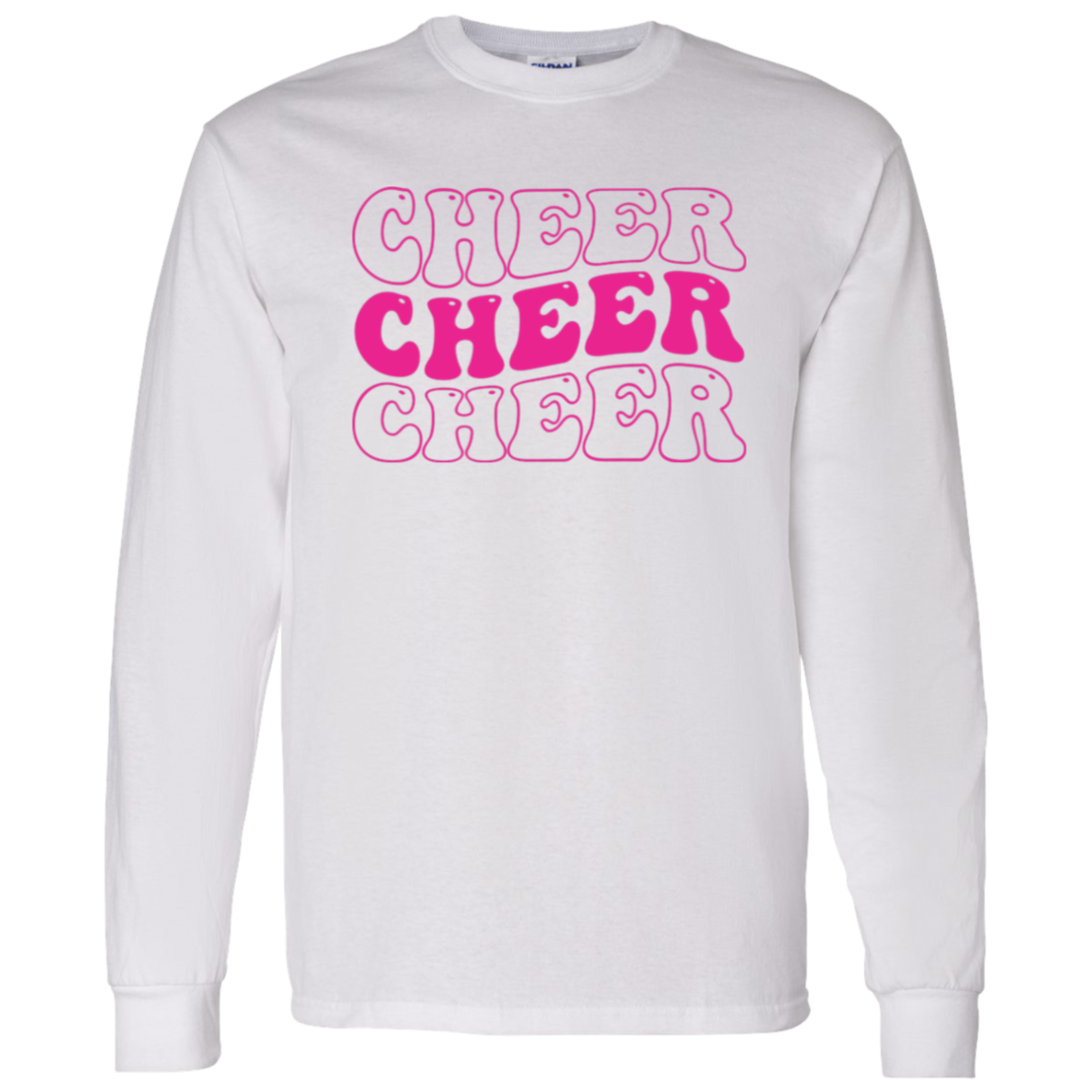 Cheer Cheer Cheer - LS T-Shirt 5.3 oz.