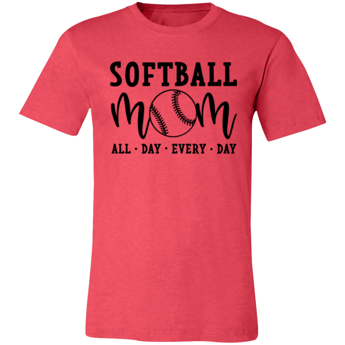 Softball Mom - Unisex Jersey Short-Sleeve T-Shirt