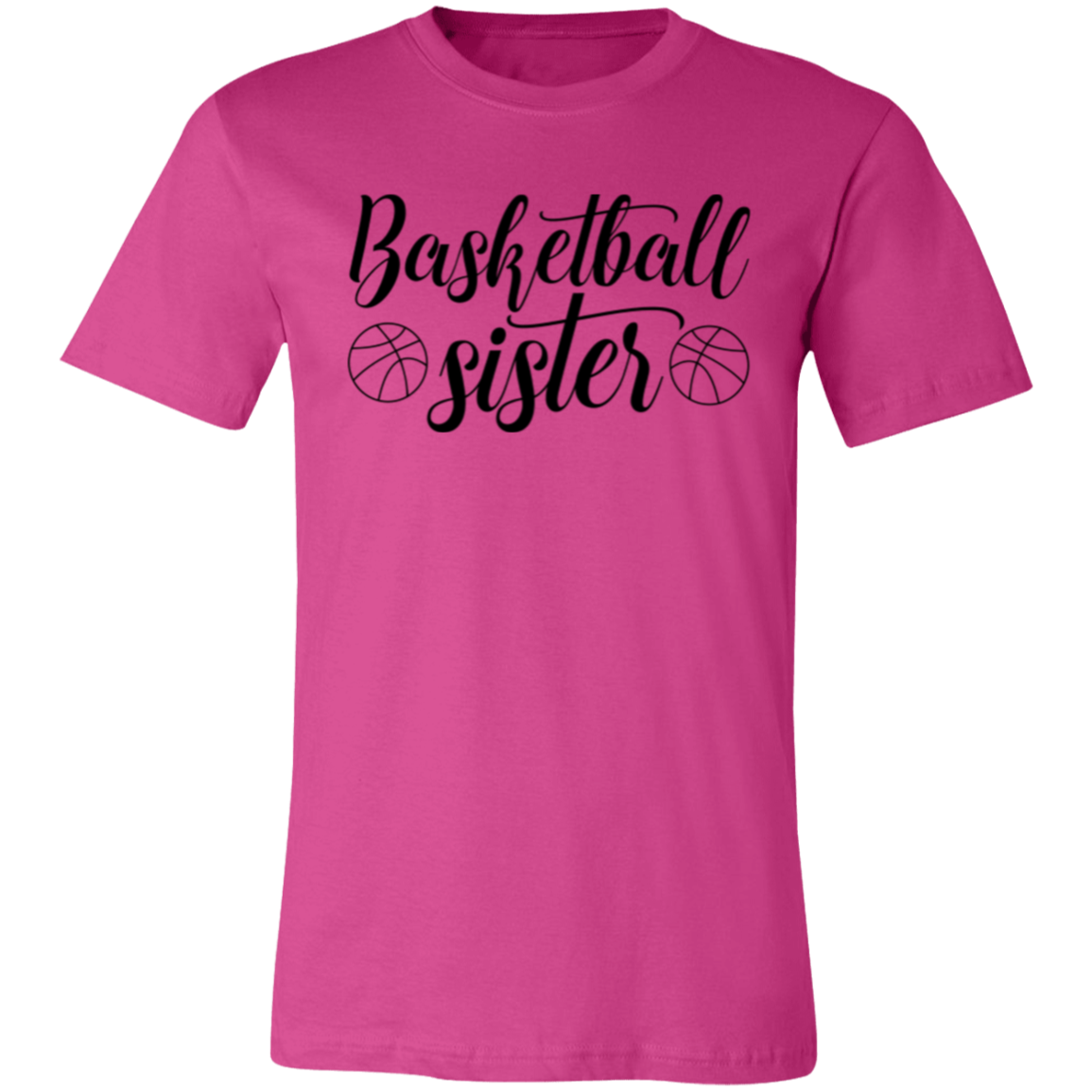 Basketball Sister - Unisex Jersey Short-Sleeve T-Shirt