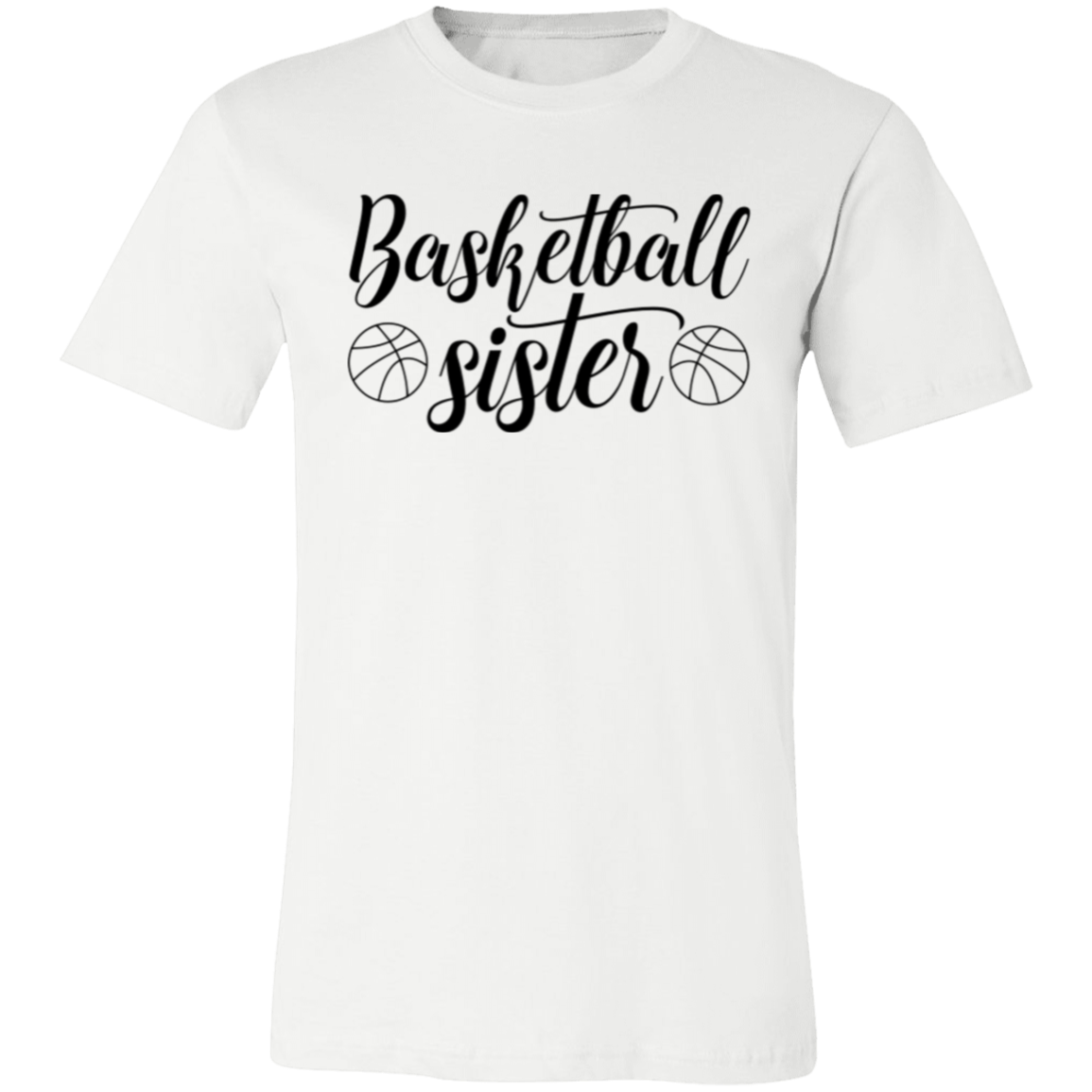 Basketball Sister - Unisex Jersey Short-Sleeve T-Shirt