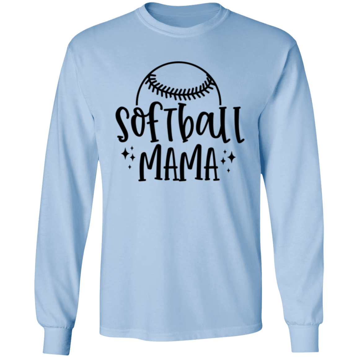 Softball MAMA - Long Sleeve T-Shirt 5.3 oz.