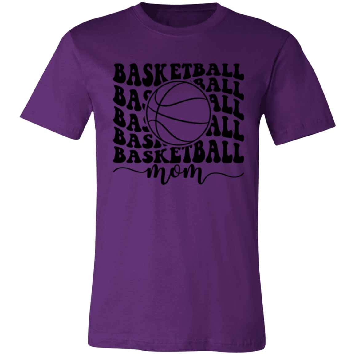 Basketball Mom - Unisex Jersey Short-Sleeve T-Shirt