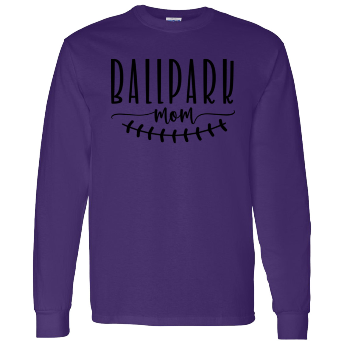 Ballpark Mom - Long Sleeve T-Shirt 5.3 oz.