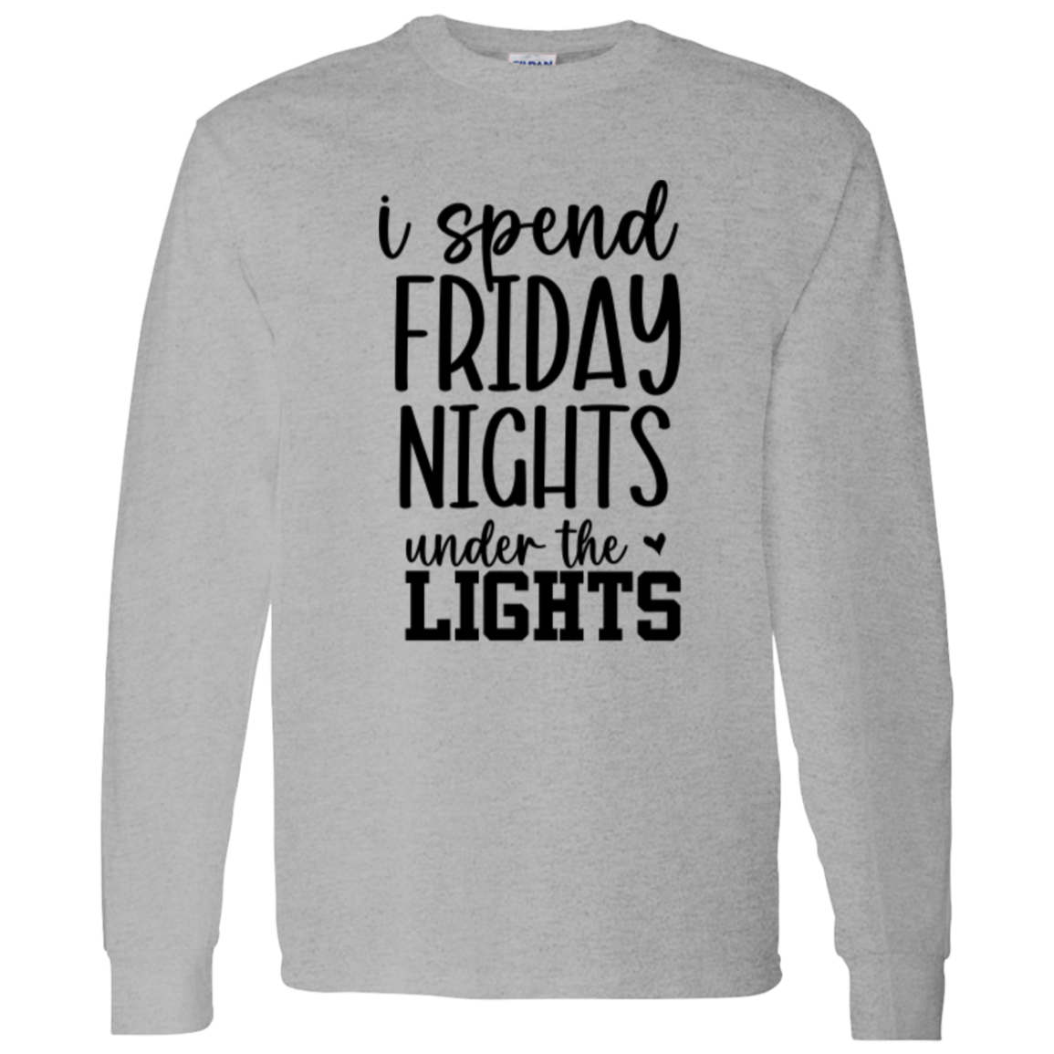 Friday Nights Under the Lights LS T-Shirt 5.3 oz