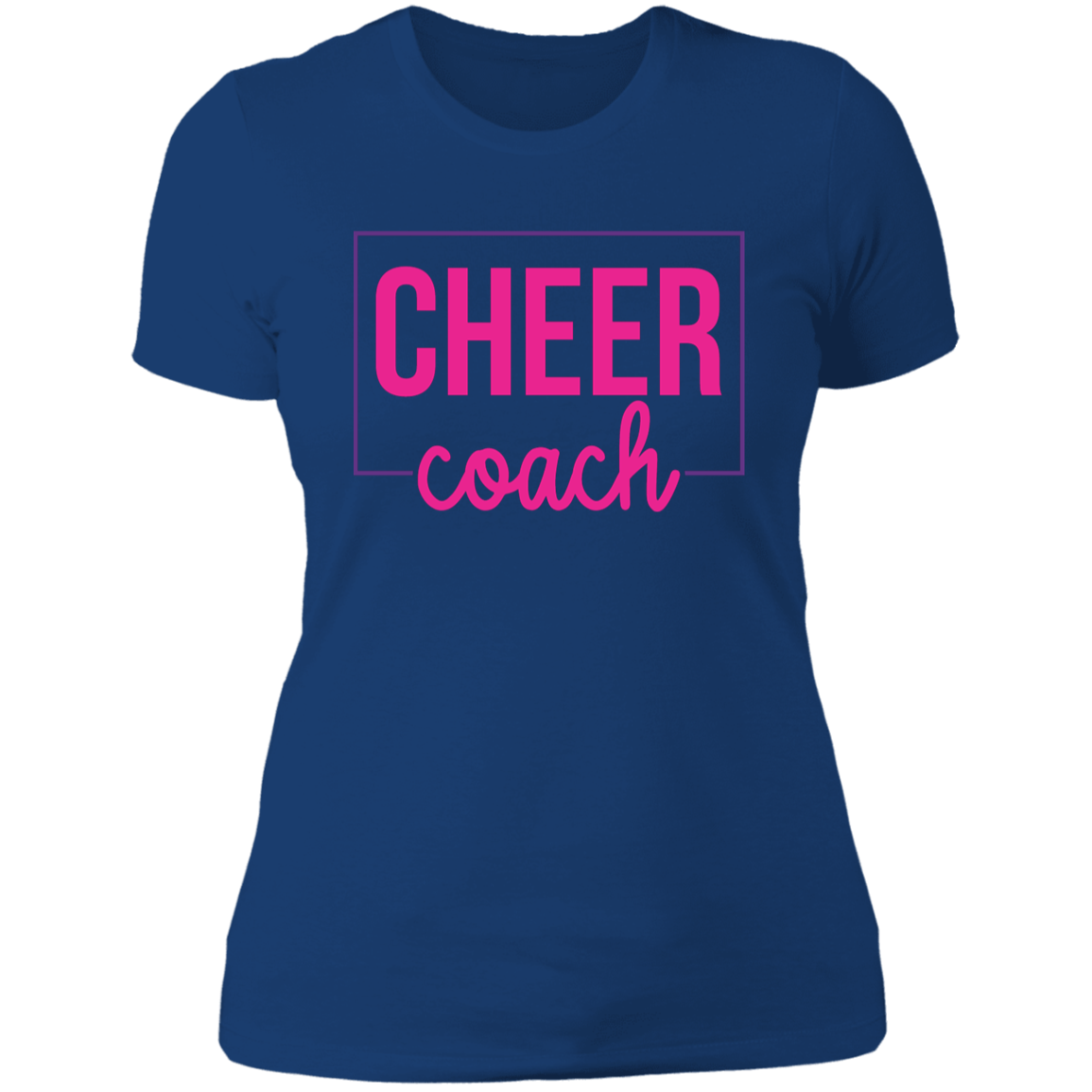 Cheer Coach Ladies' Boyfriend T-Shirt