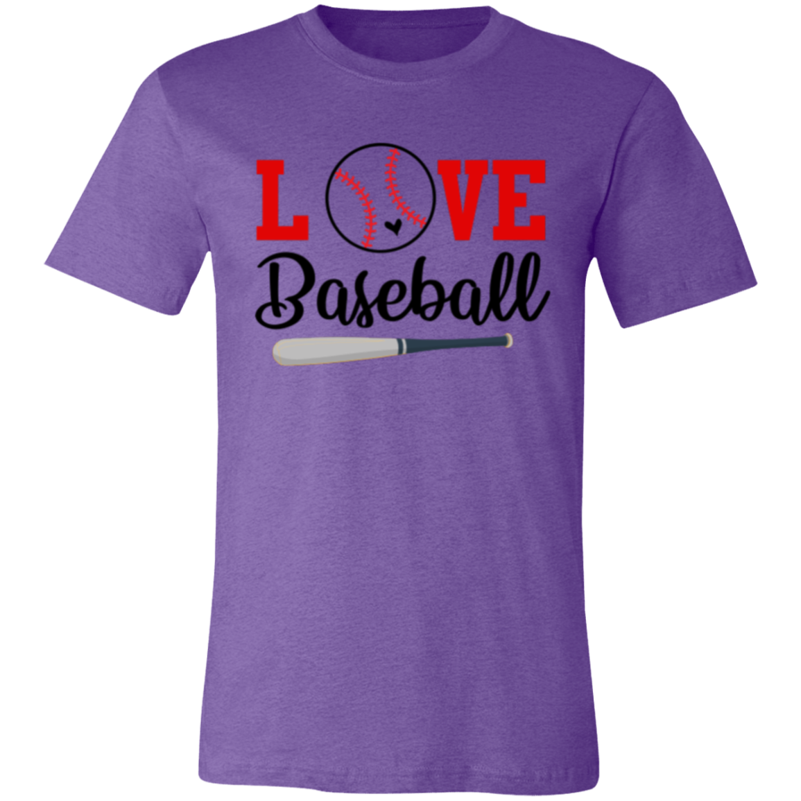 Love Baseball - Unisex Jersey Short-Sleeve T-Shirt