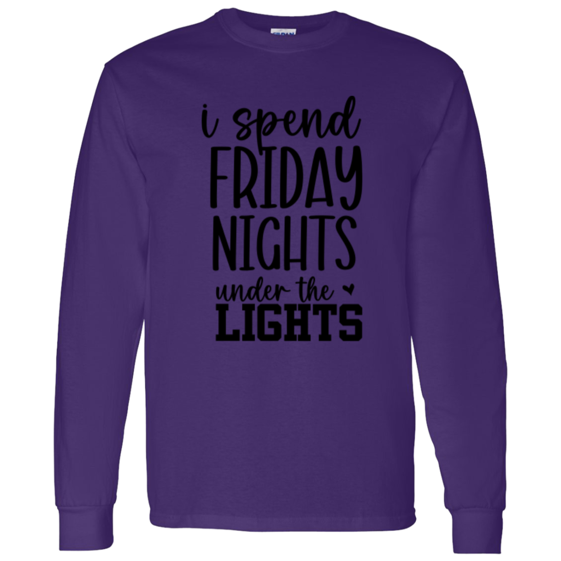 Friday Nights Under the Lights LS T-Shirt 5.3 oz