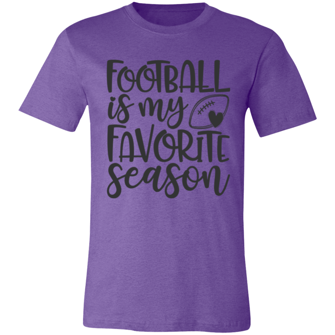 Football is my Favorite Season - Unisex Jersey Short-Sleeve T-Shirt