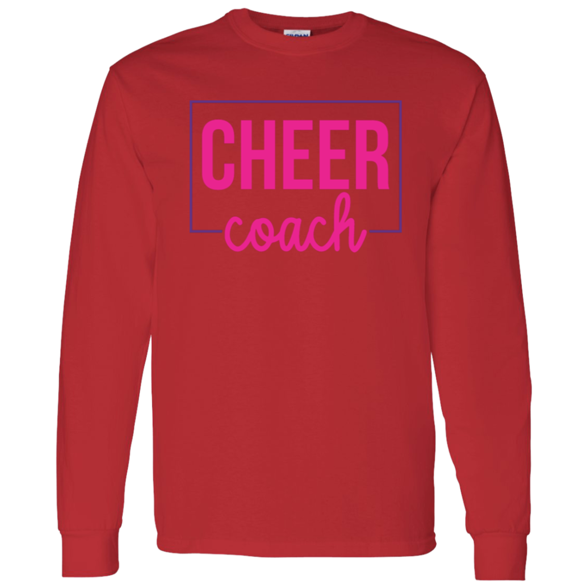 Cheer Coach - LS T-Shirt 5.3 oz.