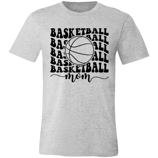 Basketball Mom - Unisex Jersey Short-Sleeve T-Shirt