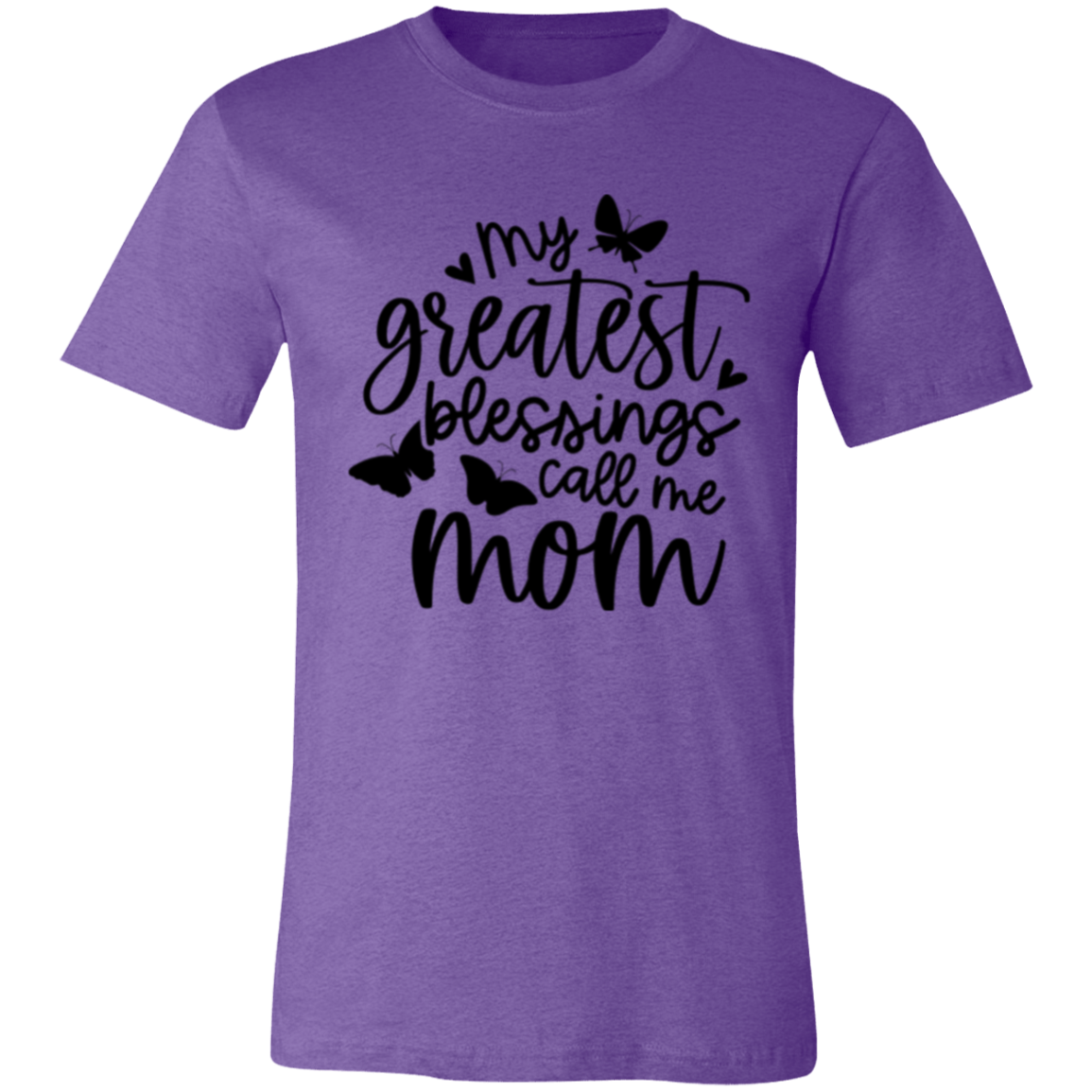 My Greatest Blessings Call Me MOM - Unisex Jersey Short-Sleeve T-Shirt