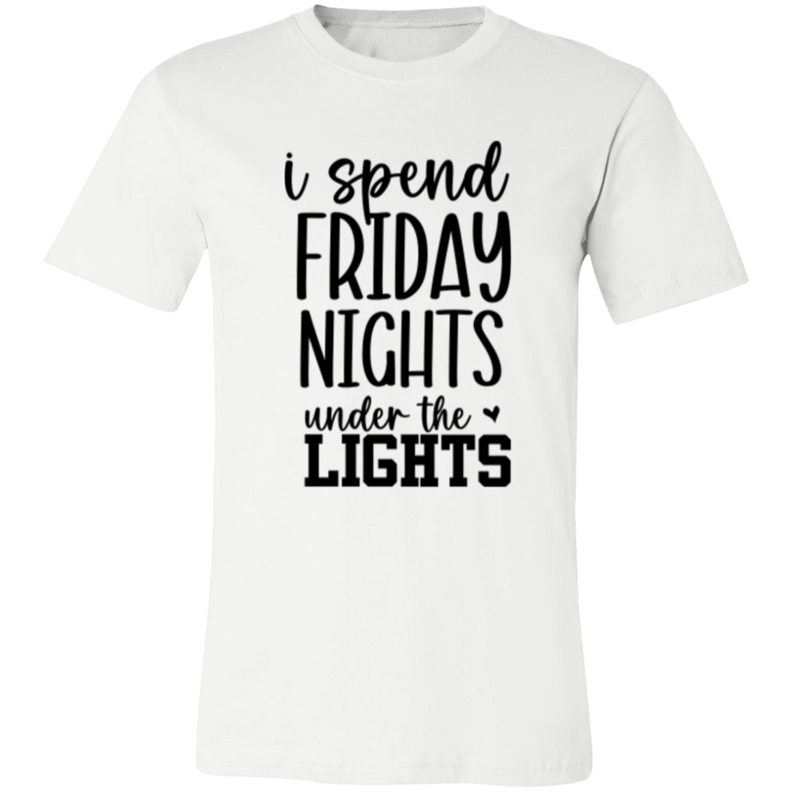 Friday Nights Under the Lights - Unisex Jersey Short-Sleeve T-Shirt