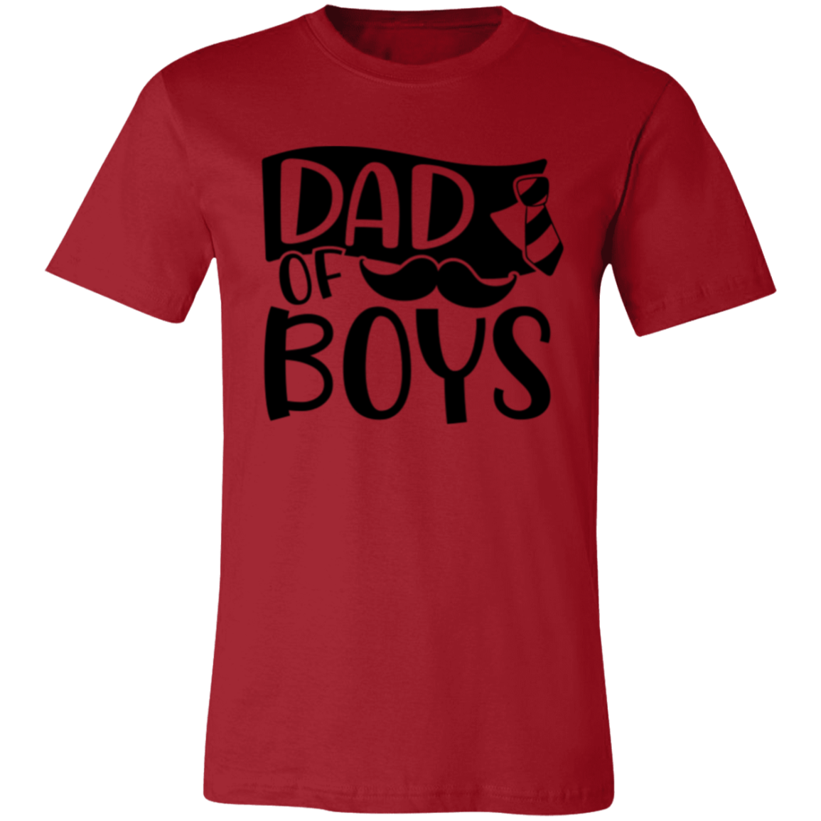 DAD of Boys - Unisex Jersey Short-Sleeve T-Shirt