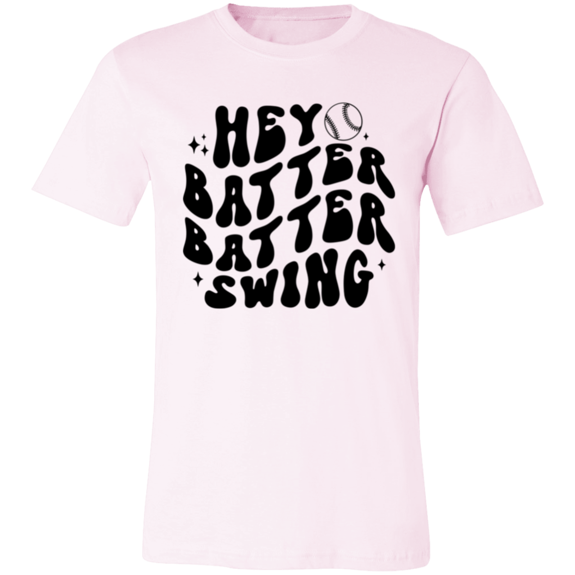 Hey Batter Batter Swing -  Unisex Jersey Short-Sleeve T-Shirt