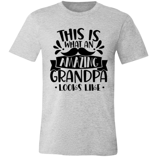 Amazing Grandpa - Unisex Jersey Short-Sleeve T-Shirt