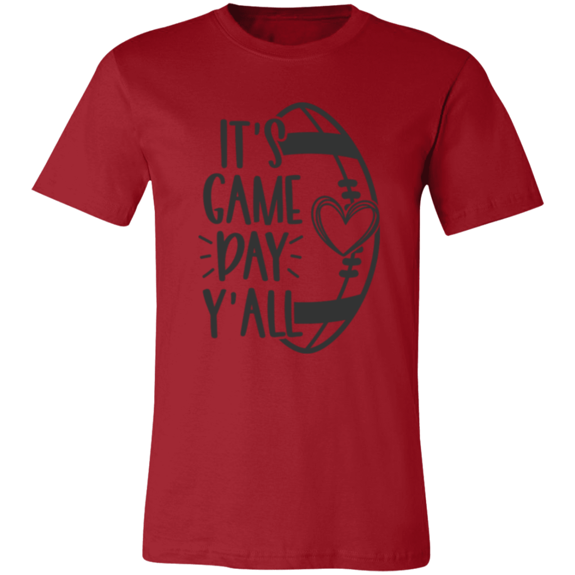 It's Game Day Y'all - Unisex Jersey Short-Sleeve T-Shirt