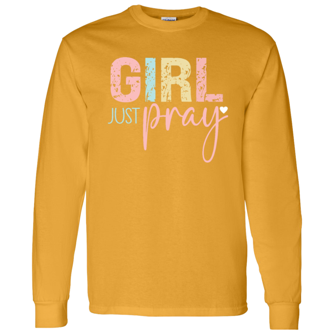 Girl Pray - LS T-Shirt 5.3 oz.