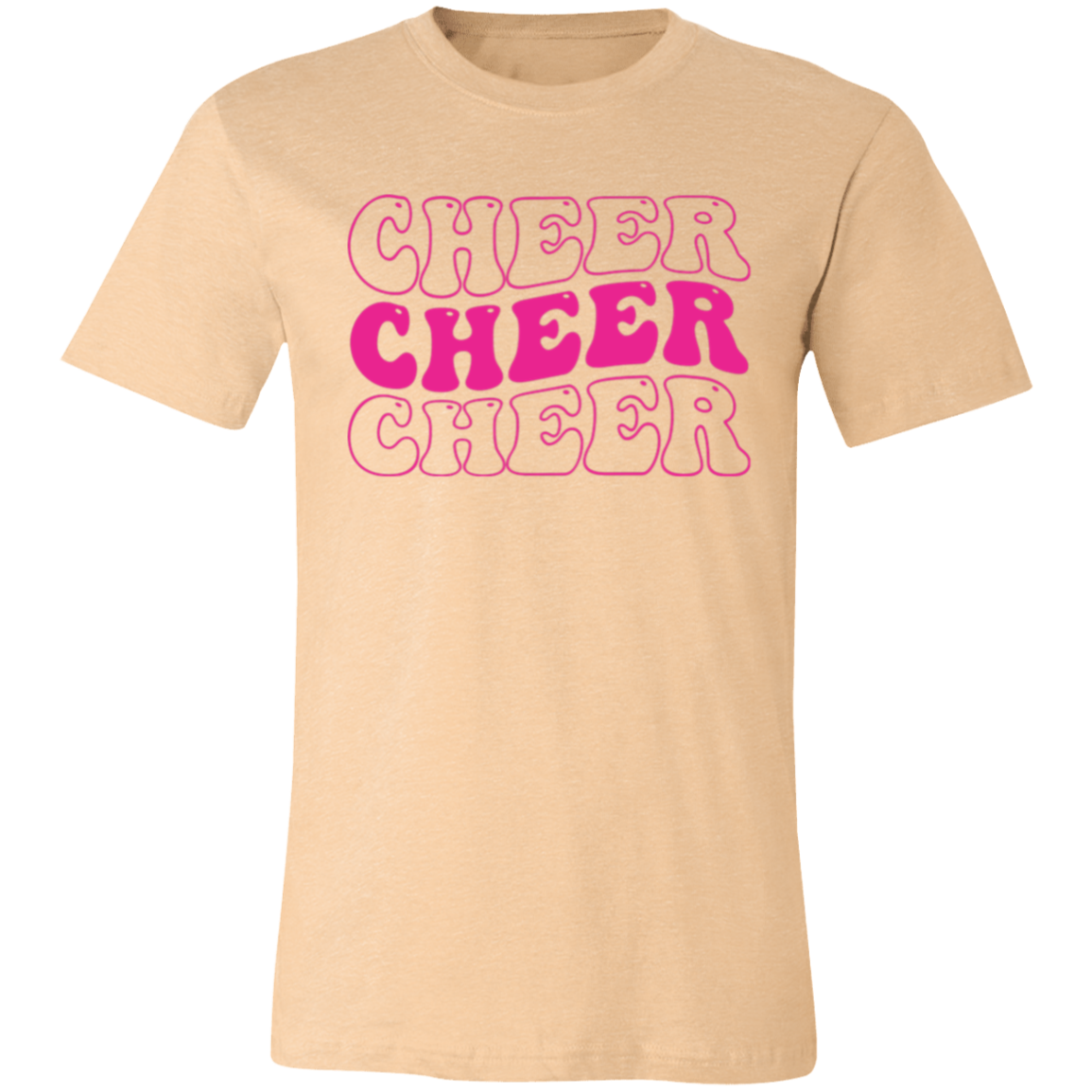 Cheer Cheer Cheer - Unisex Jersey Short-Sleeve T-Shirt