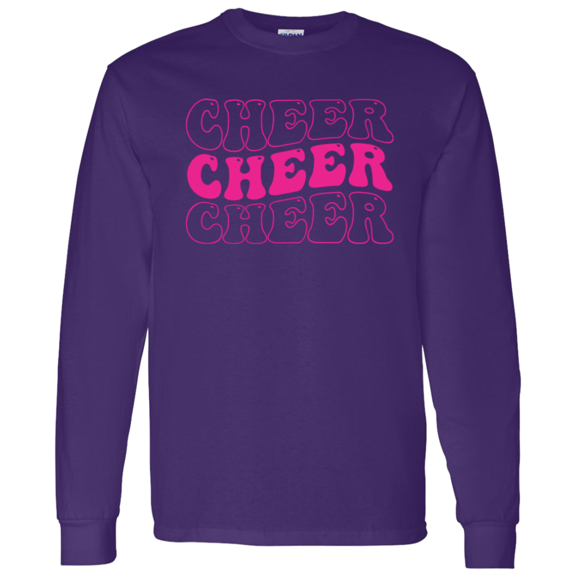 Cheer Cheer Cheer - LS T-Shirt 5.3 oz.