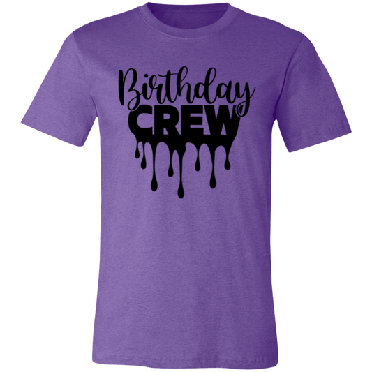 Birthday Crew Unisex Jersey Short-Sleeve T-Shirt