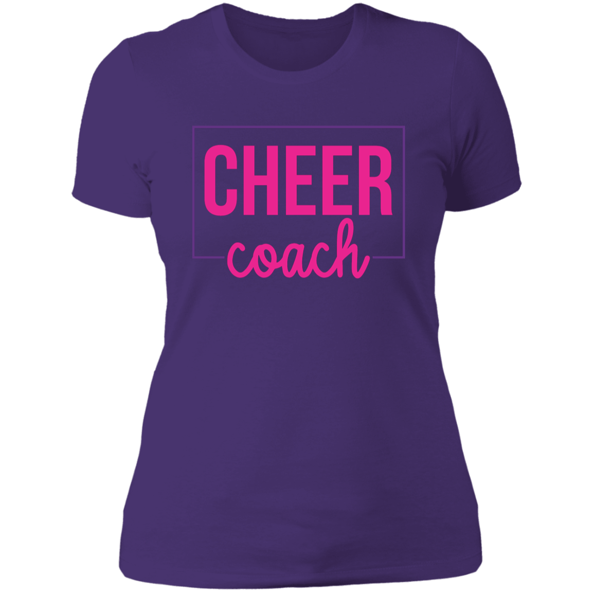 Cheer Coach Ladies' Boyfriend T-Shirt