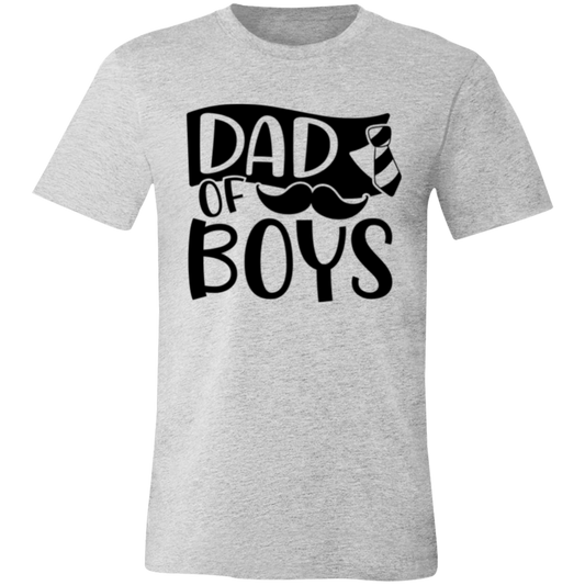 DAD of Boys - Unisex Jersey Short-Sleeve T-Shirt