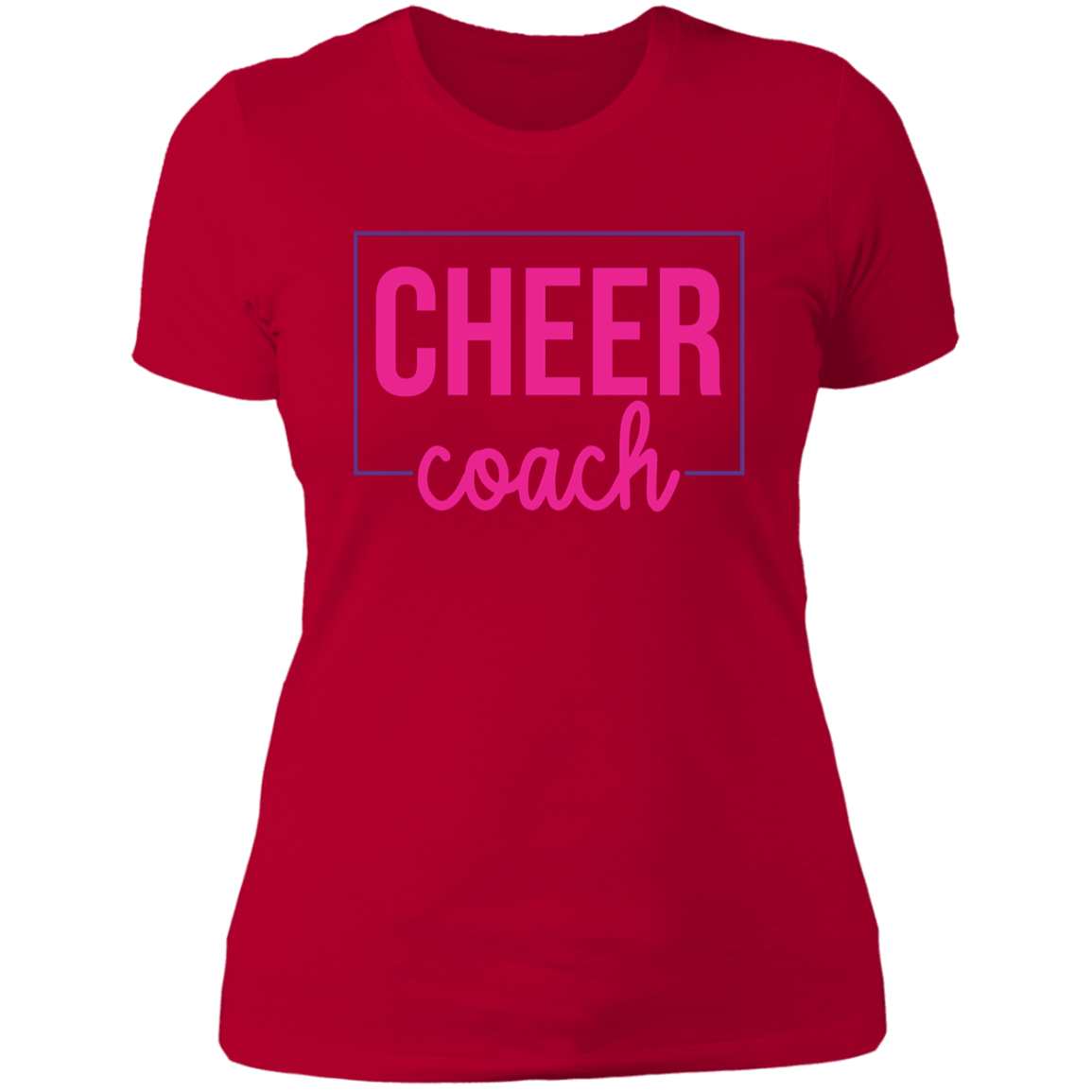 Cheer Coach Ladies' Boyfriend T-Shirt