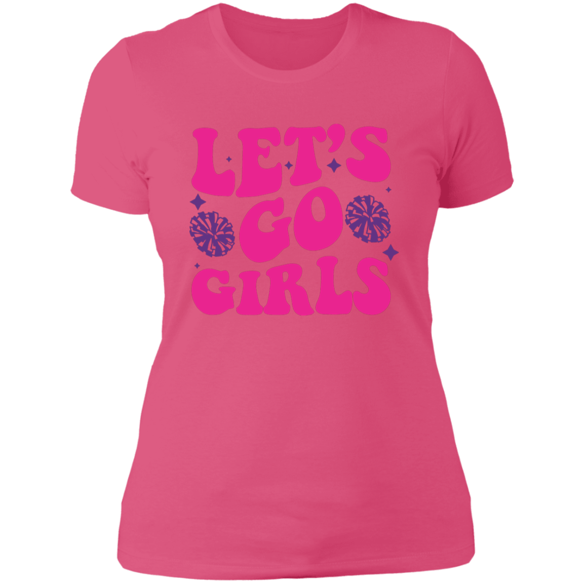 Let's Go Girls - Ladies' Boyfriend T-Shirt