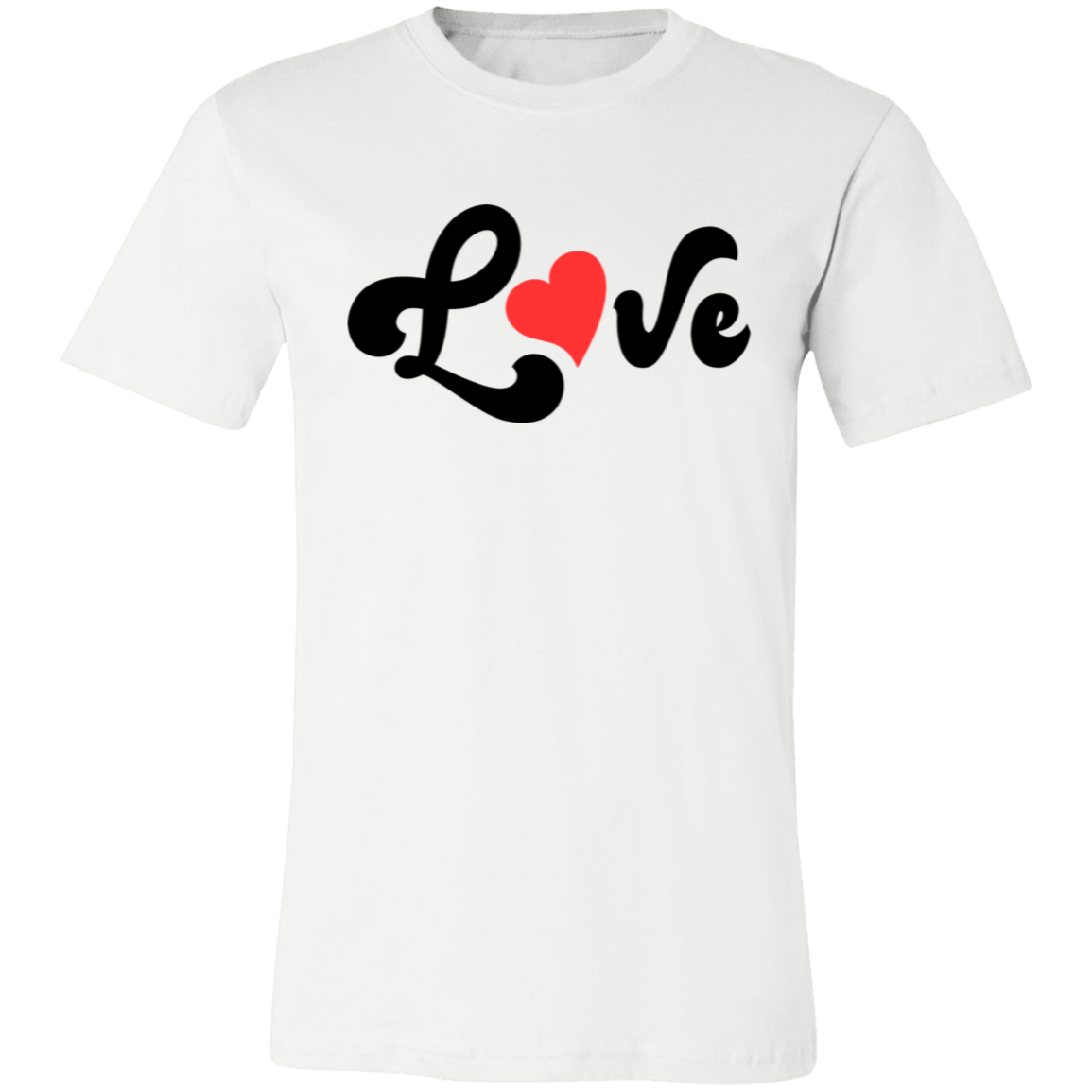 Love w/ heart - T-Shirt | Sweatshirt | Hoodie