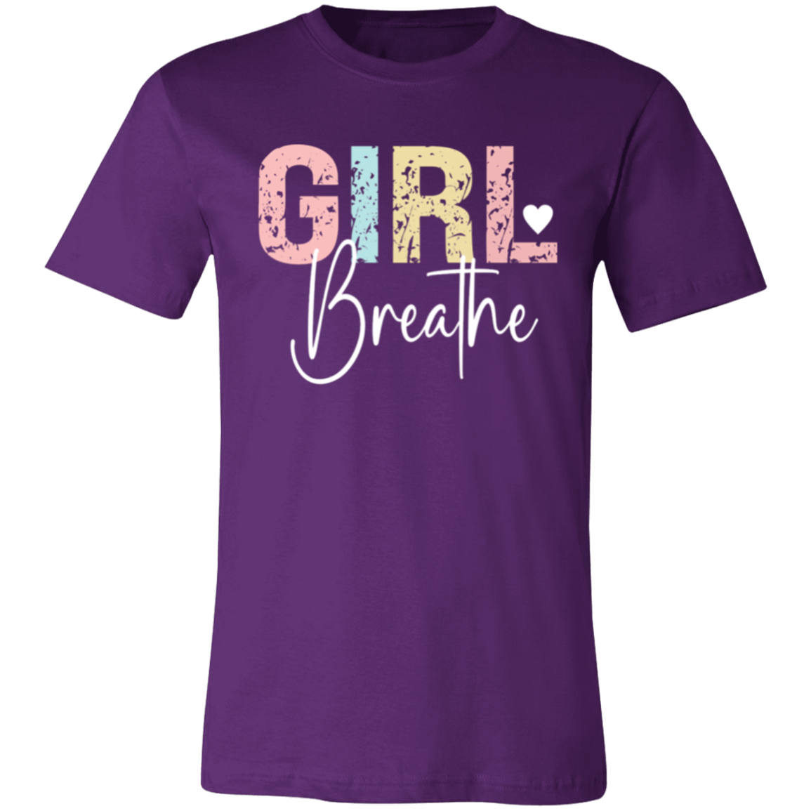 GIRL Breathe - Unisex Jersey Short-Sleeve T-Shirt